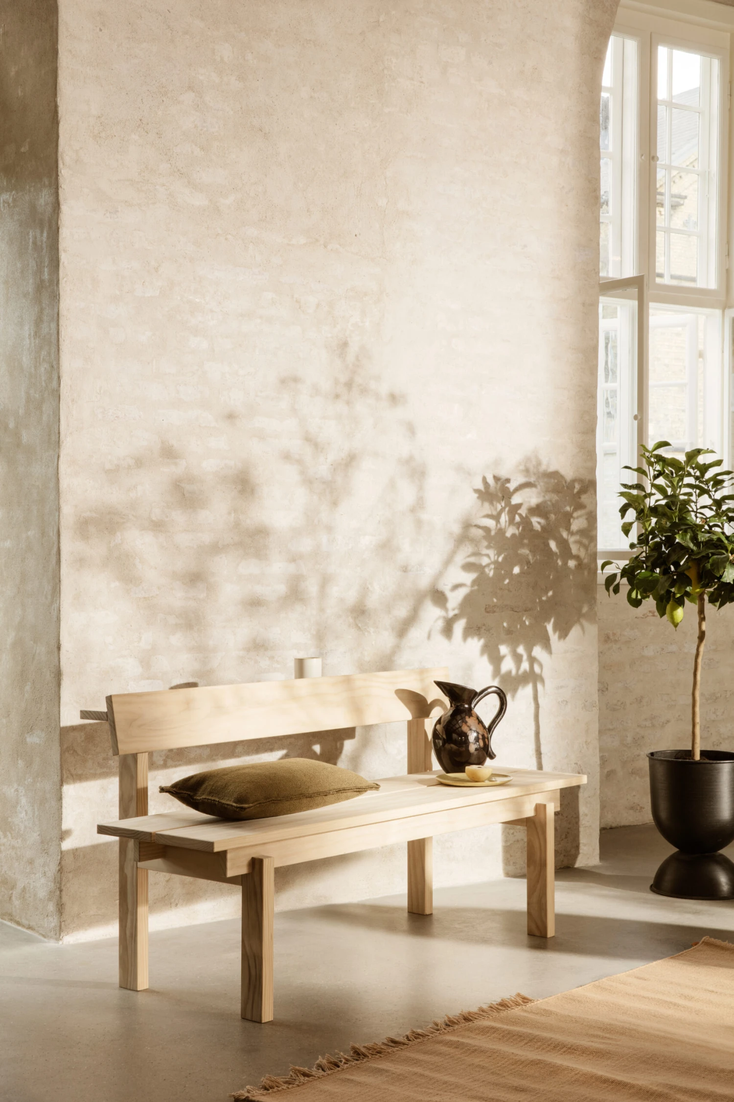 Ferm LIVING Hourglass Pot Klein Ø31 Cm 5 Ferm LIVING Hourglass Pot Klein Ø31 Cm - Afbeelding 5