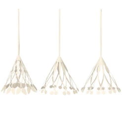 Ferm LIVING Paper Tassels Kersthanger Ø10 Cm 3-pack