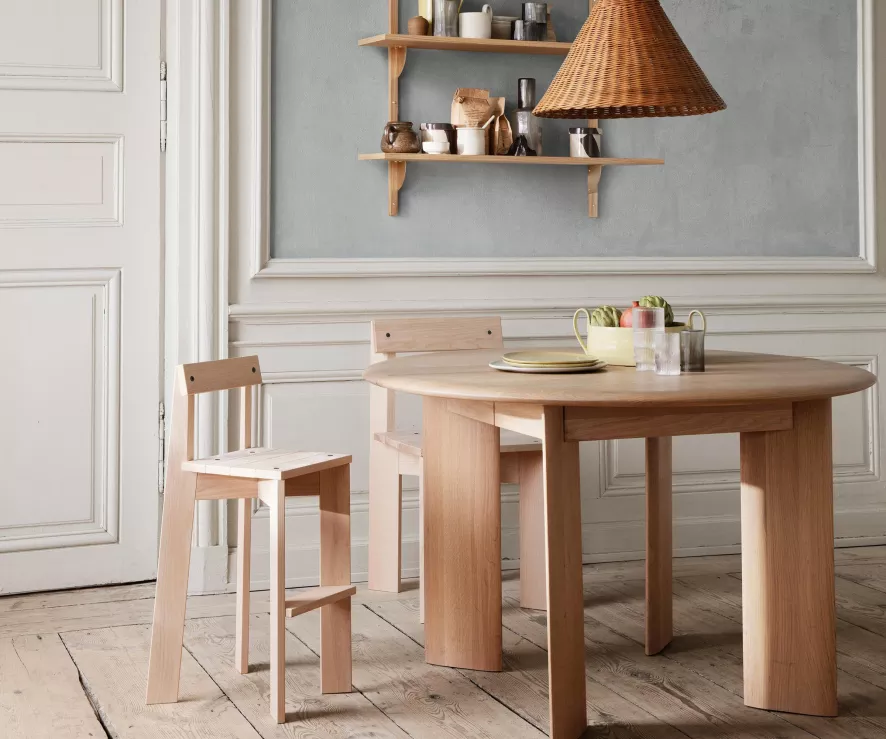 Ferm Living Ark High Kinderstoel Oiled Ash 6 Ferm Living Ark High Kinderstoel Oiled Ash - Afbeelding 6