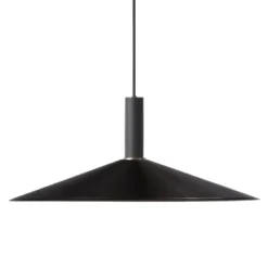 Ferm Living Angle Hanglamp Black Groot Zwart