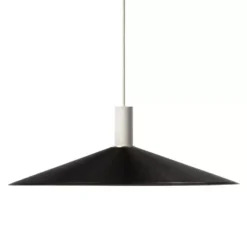 Ferm Living Angle Hanglamp Black Klein Lichtgrijs