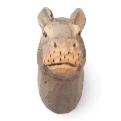 Ferm Living Animal Hand-carved Haak Nijlpaard