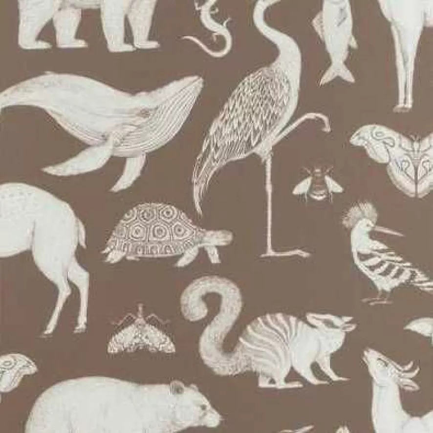 Ferm Living Katie Scott Animals Behang Dusty 7 Ferm Living Katie Scott Animals Behang Dusty - Afbeelding 7