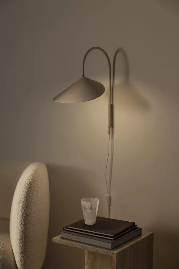 Ferm Living Arum Swivel Wandlamp Cashmere 2 Ferm Living Arum Swivel Wandlamp Cashmere - Afbeelding 2