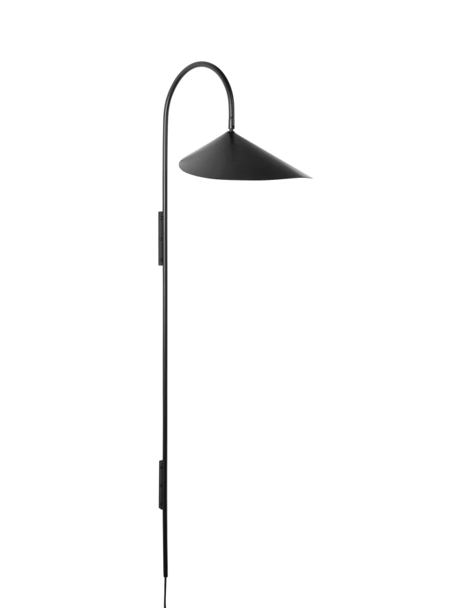 Ferm Living Arum Wandlamp Tall Zwart 7 Ferm Living Arum Wandlamp Tall Zwart - Afbeelding 7