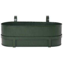 Ferm Living Bau Balcony Plantenbak Dark Green