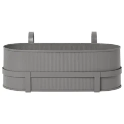 Ferm Living Bau Balcony Plantenbak Warm Grey