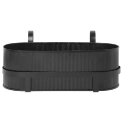 Ferm Living Bau Balcony Plantenbak Black