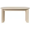 Ferm Living Bevel Eetbank 90 Wit Geolied Beuken