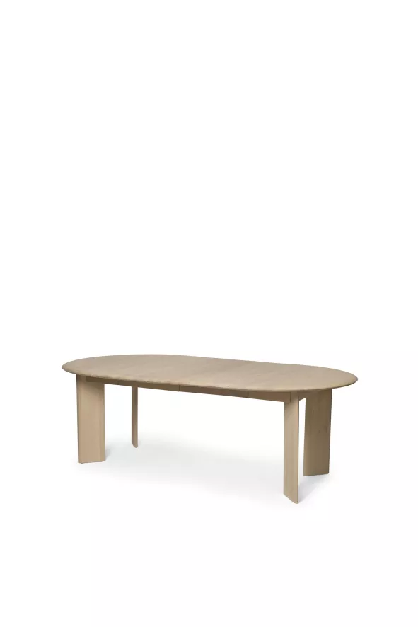 Ferm Living Bevel Uitschuifbare Eettafel ø 117-217 Zwart Geolied Beuken 6 Ferm Living Bevel Uitschuifbare Eettafel ø 117-217 Zwart Geolied Beuken - Afbeelding 6