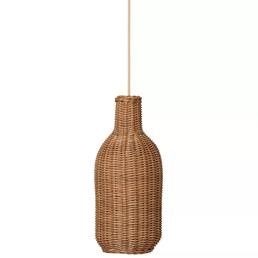 Ferm Living Braided Hanglamp Bottle Ø18 Incl 2m Snoer 1 Ferm Living Braided Hanglamp Bottle Ø18 Incl 2m Snoer