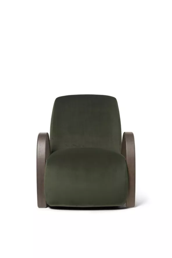 Ferm Living Buur Fauteuil Rich Velvet- Pine 9 Ferm Living Buur Fauteuil Rich Velvet- Pine - Afbeelding 9