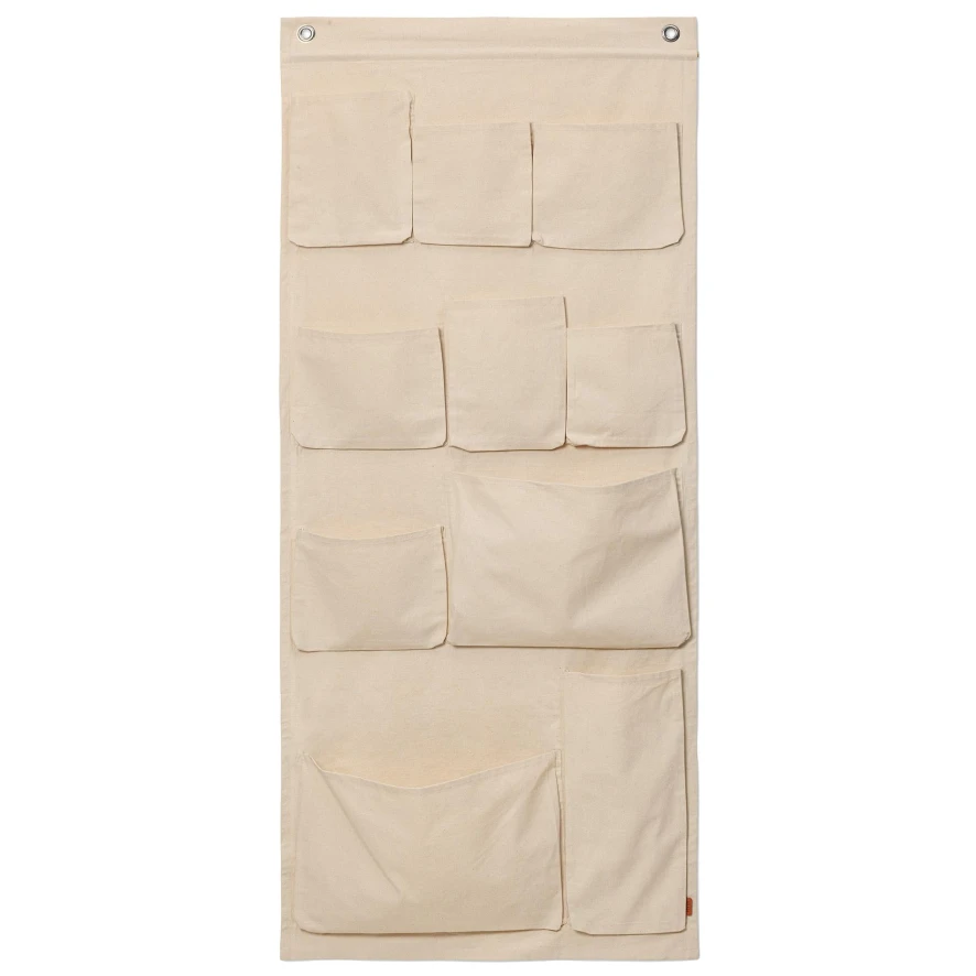 Ferm Living Canvas Wall Pockets Opberger 70x160 5 Ferm Living Canvas Wall Pockets Opberger 70x160 - Afbeelding 5