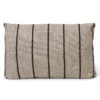 Ferm Living Clean Kussen 40x60 Pasadena Sand/black