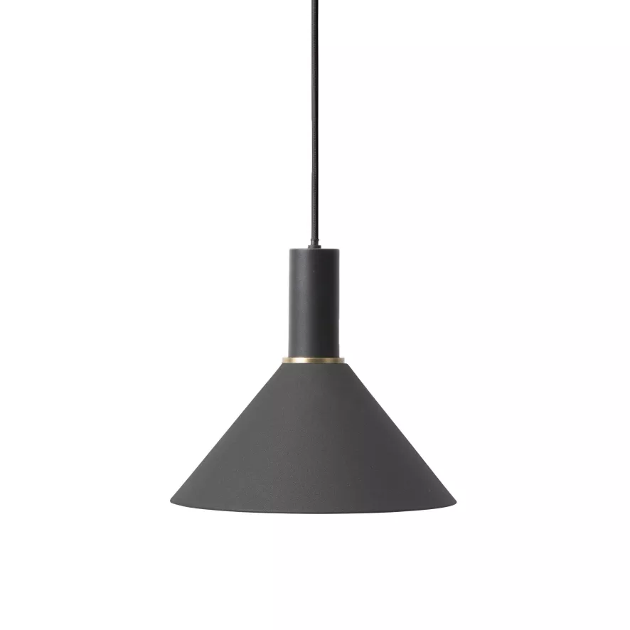 Ferm Living Cone Black Hanglamp Klein Zwart 1 Ferm Living Cone Black Hanglamp Klein Zwart