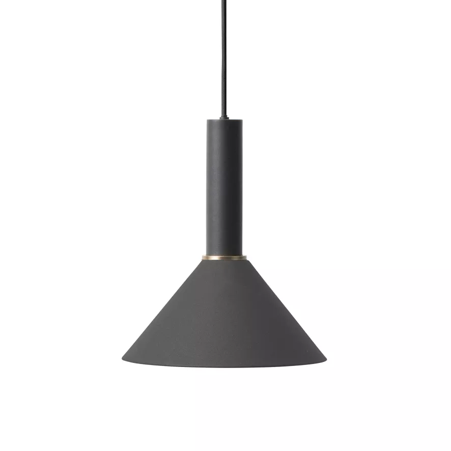 Ferm Living Cone Black Hanglamp Groot Zwart 12 Ferm Living Cone Black Hanglamp Groot Zwart - Afbeelding 12