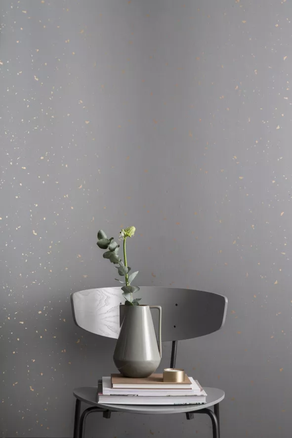 Ferm Living Confetti Behang Grey 3 Ferm Living Confetti Behang Grey - Afbeelding 3