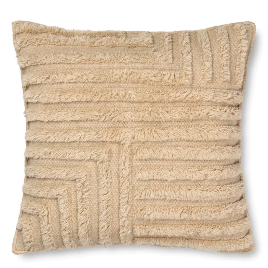 Ferm Living Crease Wool Kussen 50x50 2 Ferm Living Crease Wool Kussen 50x50 - Afbeelding 2