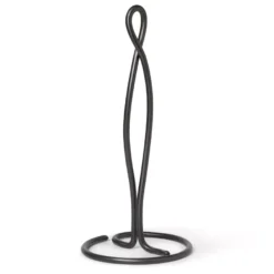 Ferm Living Curvature Keukenrolhouder Zwart/messing