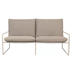 Ferm Living Desert 2-zits Loungebank Dolce Cash Dark Sand