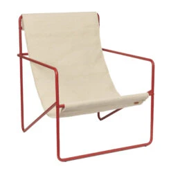 Ferm Living Desert Fauteuil Poppy Onderstel Cloud