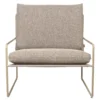 Ferm Living Desert Lounge Fauteuil Dolce Cash Dark Sand
