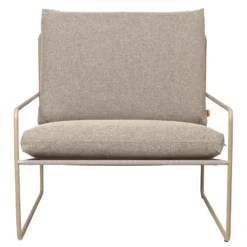 Ferm Living Desert Lounge Fauteuil Dolce Cash Dark Sand
