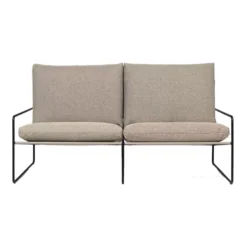 Ferm Living Desert 2-zits Loungebank Dolce Black Dark Sand