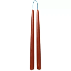 Ferm Living Dipped Kaars Set Van 8 Rust