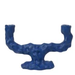 Ferm Living Dito Double Kandelaar Bright Blue