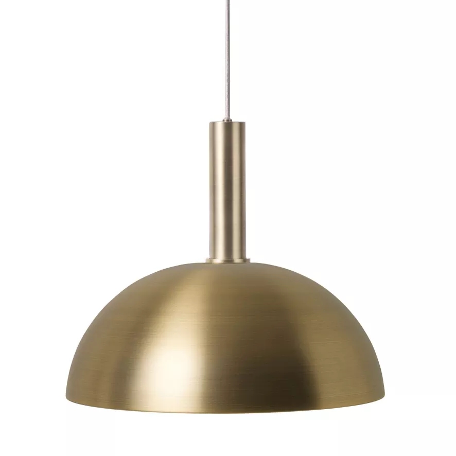Ferm Living Dome Brass Hanglamp Groot 1 Ferm Living Dome Brass Hanglamp Groot