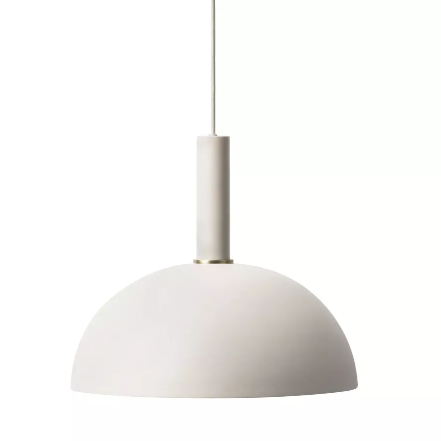 Ferm Living Dome Light Grey Hanglamp Groot Lichtgrijs 1 Ferm Living Dome Light Grey Hanglamp Groot Lichtgrijs