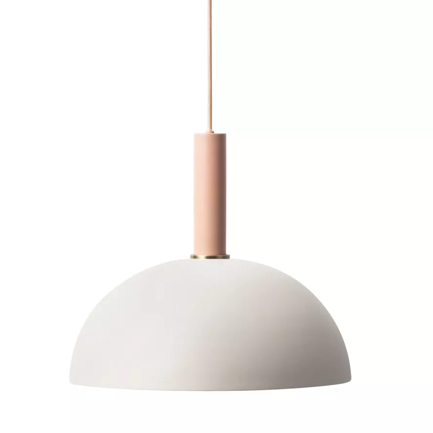 Ferm Living Dome Light Grey Hanglamp Groot Zwart 7 Ferm Living Dome Light Grey Hanglamp Groot Zwart - Afbeelding 7