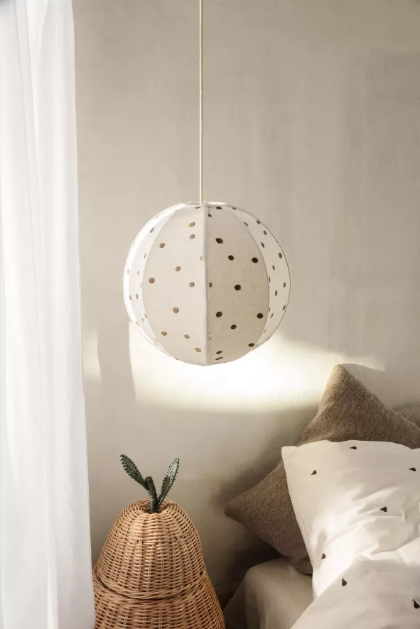 Ferm Living Dots Textile Hanglamp Ø35 4 Ferm Living Dots Textile Hanglamp Ø35 - Afbeelding 4