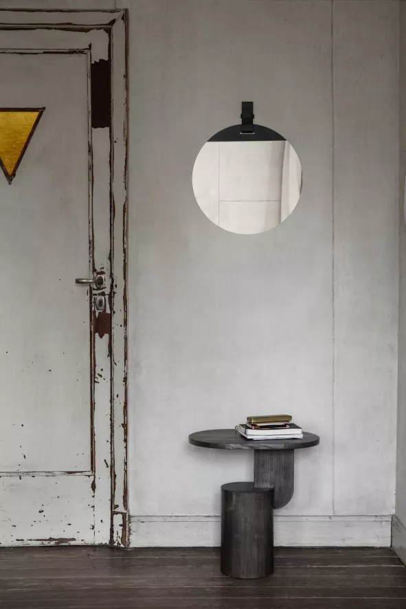 Ferm Living Enter Spiegel Large Ø45 Naturel 4 Ferm Living Enter Spiegel Large Ø45 Naturel - Afbeelding 4