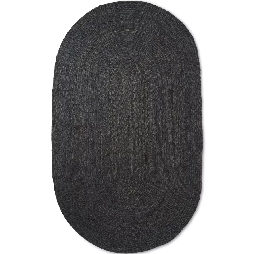 Ferm Living Eternal Jute Vloerkleed Ovaal 230x340 Naturel 2 Ferm Living Eternal Jute Vloerkleed Ovaal 230x340 Naturel - Afbeelding 2