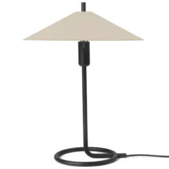 Ferm Living Filo Tafellamp Square Black/cashmere