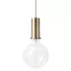 Ferm Living Socket Hanglamp Low Messing