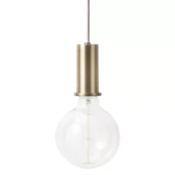 Ferm Living Socket Hanglamp Low Messing