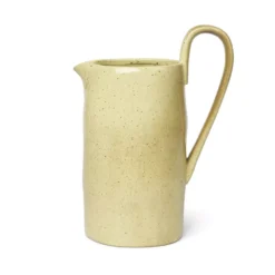 Ferm Living Flow Karaf Yellow Speckle