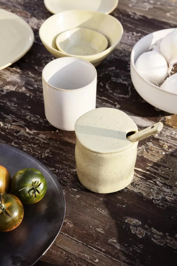 Ferm Living Flow Schaal Medium Ø14.5 Off-white Speckle 9 Ferm Living Flow Schaal Medium Ø14.5 Off-white Speckle - Afbeelding 9