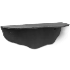 Ferm Living Fracture Wandplank Zwart Aluminium