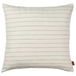 Ferm Living Grand Kussen 50x50 Off-white/chocolate