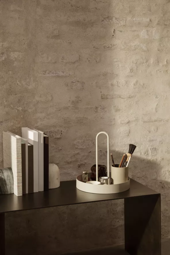 Ferm Living Grib Dienblad Lichtgrijs 6 Ferm Living Grib Dienblad Lichtgrijs - Afbeelding 6