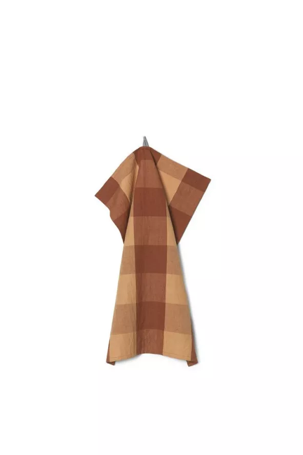 Ferm Living Hale Yarn-dyed Theedoek Olive/green 19 Ferm Living Hale Yarn-dyed Theedoek Olive/green - Afbeelding 19