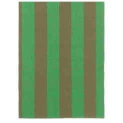 Ferm Living Hale Yarn-dyed Theedoek Olive/green