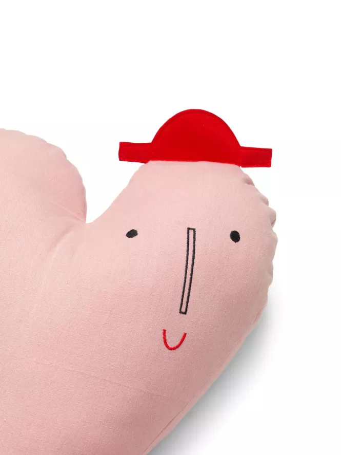 Ferm Living Heart Kussen Dusty Rose 3 Ferm Living Heart Kussen Dusty Rose - Afbeelding 3