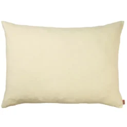 Ferm Living Heavy Linen Kussen 80x60 Lemon