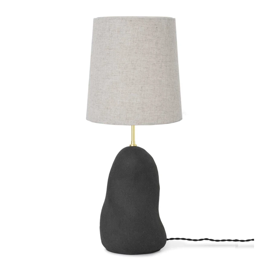 Ferm Living Hebe Tafellamp Medium Zwart Met Curry Kap 2 Ferm Living Hebe Tafellamp Medium Zwart Met Curry Kap - Afbeelding 2