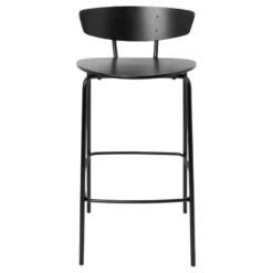 Ferm Living Herman Barkruk 64cm Zwart